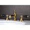 Kingston Brass KC7062PKL Duchess Widespread Bathroom Faucet W/ Brass Pop-Up, Brass KC7062PKL - alternate 2